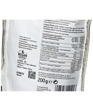 Buy Seeberger Brazil Nuts 200g - Pack of 2 | Premium Quality Snack | International Shipping Available - Buy Online on GoSupps.com