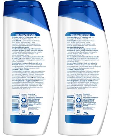 Head & Shoulders Classic Clean 2-in-1 Anti-Dandruff Shampoo + Conditioner Twin Pack 1.22 L Total (613 mL Each) Unscented 613 g (Pack of 2) - Buy Online on GoSupps.com
