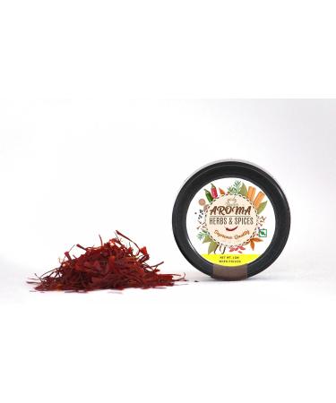 Premium Quality Kashmiri Saffron Threads (2g) - Finest Grade A+ Saffron for Tea, Paella, Rice, Desserts | Authentic Red Saffron - Buy Online on GoSupps.com