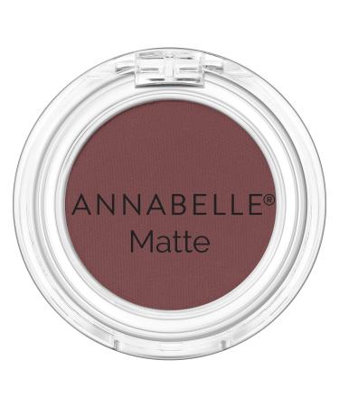 Annabelle Matte Single Eyeshadow Garnet Cruelty-Free Fragrance-Free Paraben-Free 1.5 g