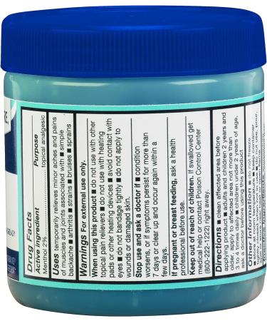 Thera Care Pain Relieving Menthol Gel | 8 oz. | Muscle and Joint Pain Relief | Blue (19-217) - Buy Online on GoSupps.com
