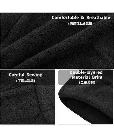 Azarxis Children's Storm Hood & Fleece Balaclava Face Mask | Adjustable Navy Blue Winter Ski Hat & Scarf for Outdoor Sports - Buy Online on GoSupps.com