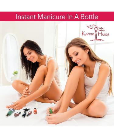 Karma Organic Quick Dry Nail Lacquer - Non-Toxic Vegan Nail Paint for Adults & Kids - No Toluene, Formaldehyde, DBP, TPHP - Farmer's Market Berries 0.43 fl oz - Buy Online on GoSupps.com