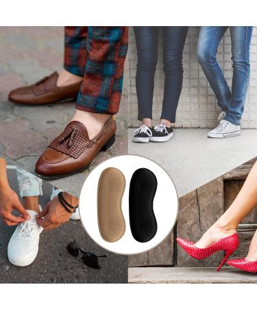 8 Pairs Sponge Heel Pads | Self-Adhesive Comfortable Foot Care Cushions | Brown Heel Shoe Insoles for International Shipping - Buy Online on GoSupps.com