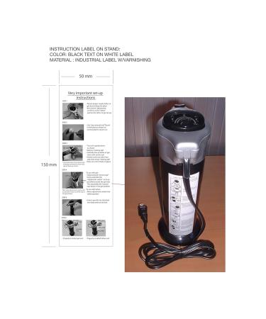 Conair Gel and Lather Heating System - HGL1NR/HGL1R - Black & Silver | International Shipping Available - Buy Online on GoSupps.com