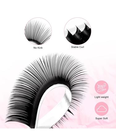 TDANCE Classic Flat Eyelash Extensions 0.15mm C Curl | 8-15mm Mixed Matte Individual Lashes for Salon Use - Buy Online on GoSupps.com