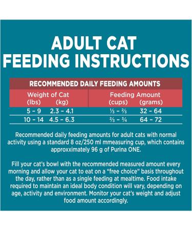 Purina ONE Dry Cat Food Salmon & Rice Formula - 1.59 kg Bag 1.59 kg (Pack of 1) - Buy Online on GoSupps.com