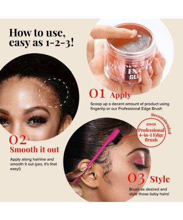 KISS Edge Fixer Color 24 HR Max Hold Natural Black - 30mL | 100% Gray Coverage - Buy Online on GoSupps.com