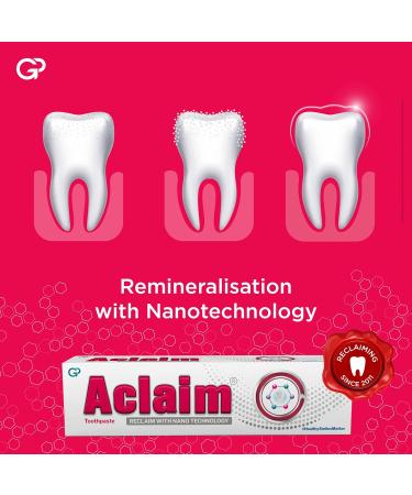 Aclaim Toothpaste for Sensitivity & Remineralization - 70g - GPL | International Shipping Available - Buy Online on GoSupps.com