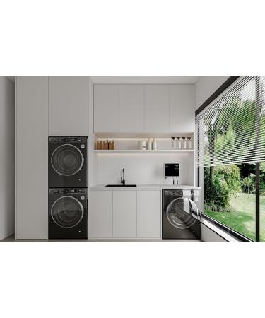 Ozone Laundry Washer System - Dual Outlets Stainless Sprayer & Blue Hose - Eco-Friendly Cleaning Solution - Buy Online on GoSupps.com