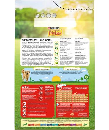 FRISKIES Active Beef Dog Food 3KG - Buy Online on GoSupps.com