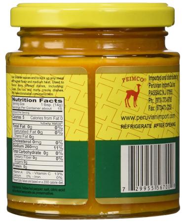 Doa Isabel Aji Amarillo Molido (Yellow Hot Pepper Paste) 7.5oz - Authentic Peruvian Flavor! - Buy Online on GoSupps.com