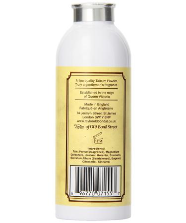 Taylor of Old Bond Street Sandalwood Talcum Powder 100g - Luxurious Body Powder - Buy Online on GoSupps.com