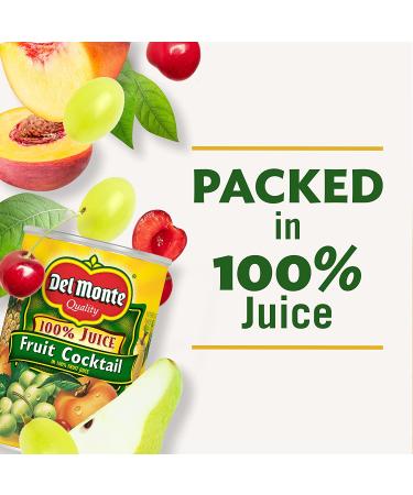 Del Monte Foods 100% Fruit Cocktail 15 Oz - Buy Online Now! - Buy Online on GoSupps.com