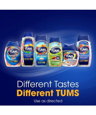 TUMS Extra Strength Antacid Tablets - Chewable Heartburn & Acid Indigestion Relief - 330 Count - Buy Online on GoSupps.com