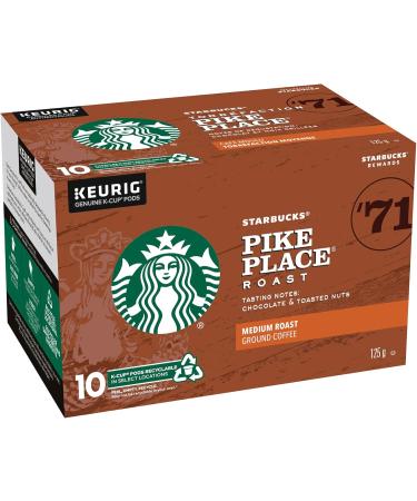 Starbucks Pike Place Medium Roast Coffee Single Serve Keurig K-cup Pods 6 Boxes 60 Capsules & French Roast Dark Roast Coffee Single Serve Keurig K-Cup Pods 24 Capsules - Buy Online on GoSupps.com