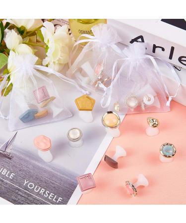 Niceneeded 24-Piece Manicure Silicone Toe Separator - Pearl Daisy Flower Design Gel Toe Spacers for Salon Pedicure & Nail Art Tools - Buy Online on GoSupps.com