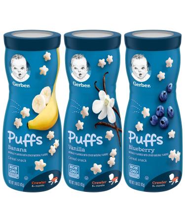 Gerber Puffs Cereal Snack 8+ Months Banana 1.48 oz (42 g)