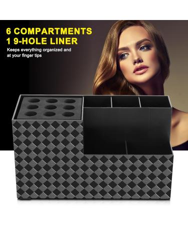 NICEMOVIC Barber Scissors Holder Box Barber Accessories Barber Supplies Professional Salon Hairdressing Scissors Rack Holder Storage Organizer for Hairstyling Combs Clips Brushes - Buy Online on GoSupps.com