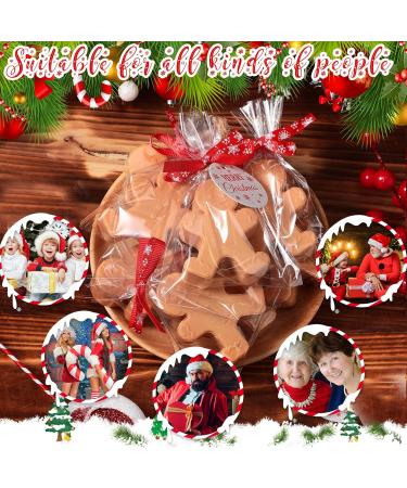 30 Set Christmas Soap Bar Gift Set - Handmade Gingerbread Soaps | Holiday Stocking Stuffers & Party Favors - Buy Online on GoSupps.com