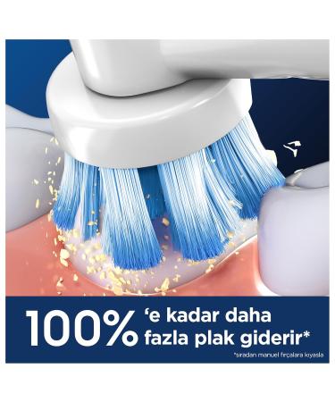 Oral-B Pro Sensitive Clean Electric Toothbrush Heads - X-Shaped Extra Soft Bristles for Gentle Plaque Removal - Pack of 6 - Buy Online on GoSupps.com