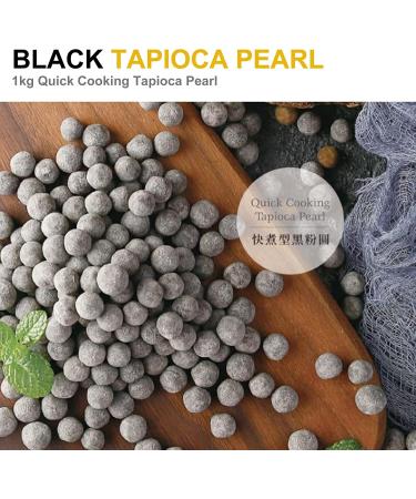 WaNaHong Black Tapioca Pearl 1KG for Bubble Tea Boba - Buy Online on GoSupps.com