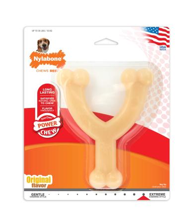 Interpet 999906 Nylabone - Dura Chew chewing bone Y-shaped wolf MM chicken flavor - Buy Online on GoSupps.com
