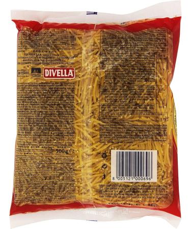  Italian Gourmet E.R. Divella Pack of 10 Spaghetti Tagliati No. 69 Durum Wheat Semolina Pasta 500g + Italian Gourmet Polpa di Pomodoro 400g - Buy Online on GoSupps.com