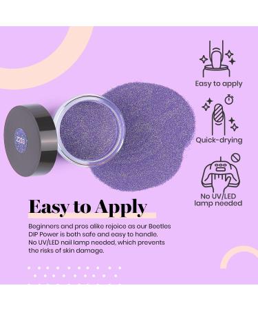 Beetles Dip Powder Nail Kit - 6 Glitz & Glamour Colors, Spring into Summer Collection - DIY Manicure Set, No LED Lamp Needed - Buy Online on GoSupps.com