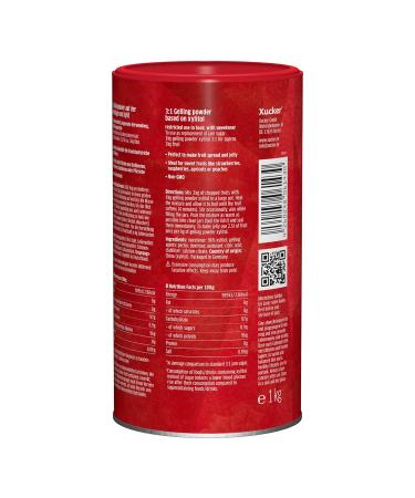 Xucker 3:1 Gelierxucker with Xylitol - Vegan Gel Sugar Alternative for Jams & Jellies (2x1kg) - Delicious Birch Sugar Substitute - Buy Online on GoSupps.com
