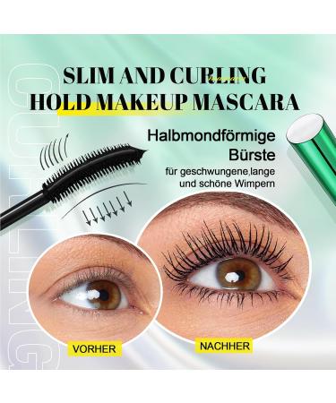  MEITREND 5D Waterproof and Sweatproof Mascara Long-Lasting for Extremely Long Lashes Mascara for Added Volume and Definition Green - Buy Online on GoSupps.com