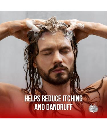 The Shave Factory Paraben Free Hair Shampoo Natural Formula for Healthy and Shiny Hair Free from Harmful Chemicals Suitable for Daily Use 1000ML - Buy Online on GoSupps.com