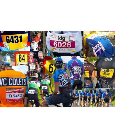 EventClip EventClips Snap-Lock BibClips made with Recycled plastic. Fed up with Safety Pins.. For securing running and cycling numbers  far better than magnets and far less packaging. - Buy Online on GoSupps.com