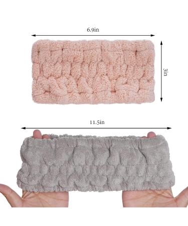 6-Piece Spa Facial Headband Set for Women - Soft Microfiber Hairband for Washing Face, Shower, Makeup, Bath, and Yoga - Buy Online on GoSupps.com