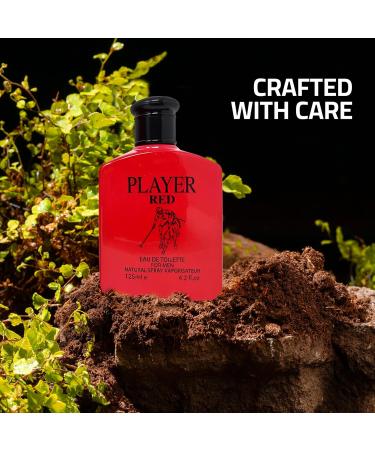 Cologne for Men Player Red Natural Spray Classic Long Lasting Scent Wonderful Fragrance Gift Eau De Toilette Men Perfume for Daily Use 3.4 Fluid Ounce Player Red 3.4 Fl Oz (Pack of 1) - Buy Online on GoSupps.com