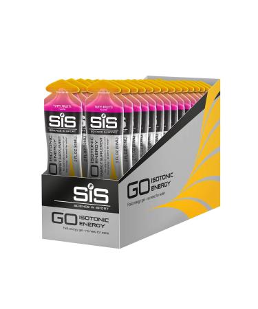 Science in Sport Isotonic Energy Gels, 22g Fast Acting Carbohydrates, Performance & Endurance Sport Nutrition for Athletes, Energy Gels for Running, Cycling, Triathlon, Tutti Frutti - 2 oz - 30 Pack - Buy Online on GoSupps.com
