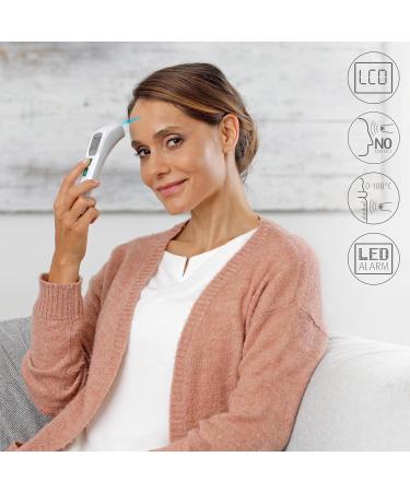 Medisana TM 762 Digital Thermometer for Babies Children & Adults - Fever Alarm Memory Function & Liquid Measurement - Buy Online on GoSupps.com