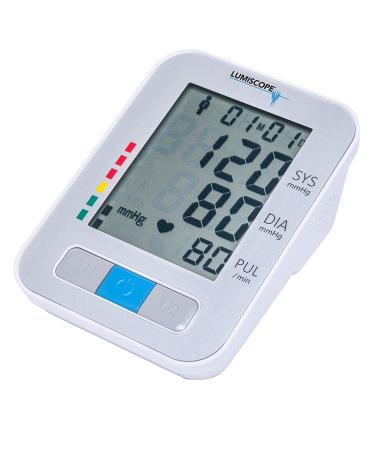 Lumiscope Automatic Digital Blood Pressure Monitor with Adult Cuff and Pulse Monitor - 2-User Memory, LCD Screen - Model 1133 - Buy Online on GoSupps.com