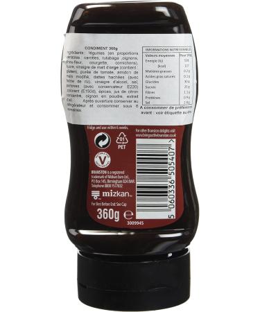 BRANSTON Smooth Pickle - Pack of 3 x 360 g - Buy Online on GoSupps.com