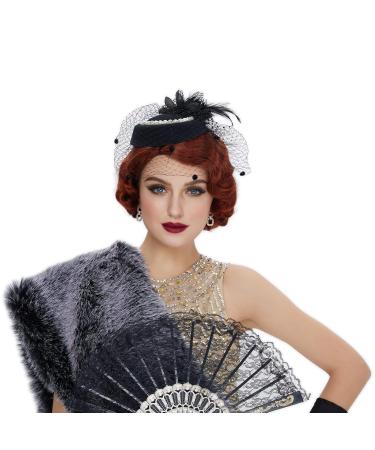 STfantasy 1920s Flapper Finger Wave Wigs - Blonde Mixed Hair for Women | International Shipping - Buy Online on GoSupps.com