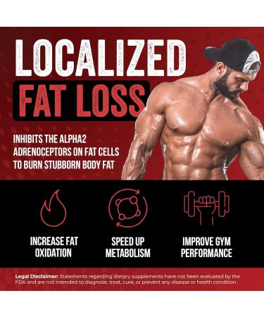 Enhanced Labs Code Red - Pure Fat Burner for Weight Loss and Metabolism Boost - Caffeine-Free Formula for Appetite Suppression - 120 Capsules - Buy Online on GoSupps.com