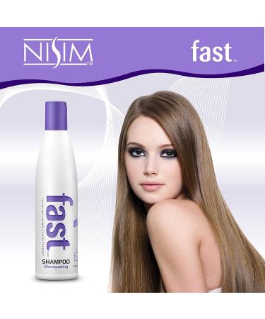 Nisim F.A.S.T Fortified Amino Scalp Therapy Shampoo - Supports Stronger & Healthier Hair with Essential Nutrients Amino Acids & Proteins - Sulfate-free Paraben-free 10oz/300ml - Pack of 1 - Buy Online on GoSupps.com