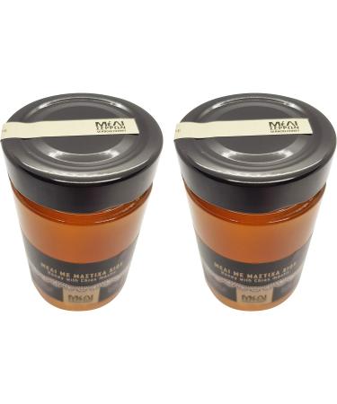 Pure Greek Honey with PDO Chios Mastic ( Mastiha ) | 500g (2 x 250g) | The Antioxidant Superfood | Unpasteurized unheated unprocessed | Loaded with Important Nutrients - Buy Online on GoSupps.com