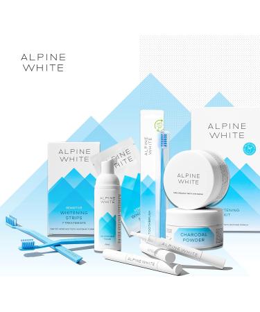Alpine White Soft Toothbrush - Dentist-Approved Sustainable Handheld Brush (1 Pack) - Buy Online on GoSupps.com