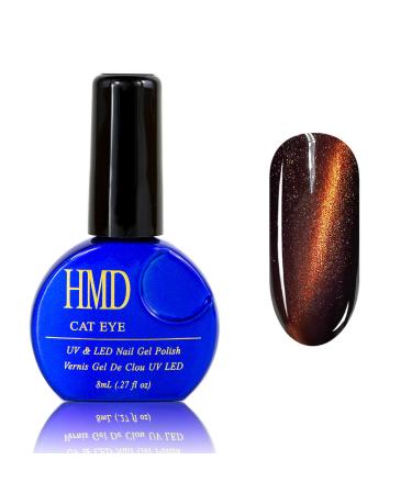 Canada HMD Soak Off UV LED Gel Nails Polish 3D Cat Eye gel coat 014 fast cure