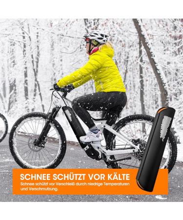 Anzome eBike Battery Protective Cover - 30-41 cm | Extend Battery Life & Protect Against Cold & Dirt for Bosch Haibike KTM Cube | Essential eBike Accessories - Buy Online on GoSupps.com
