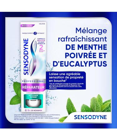 Sensodyne Professional Toothpaste Intense Clean Repair x2 - Buy Online on GoSupps.com