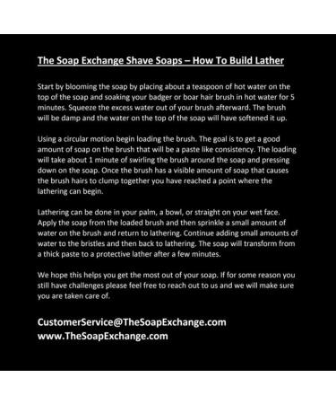 TSE Unscented Shaving Soap for Men - Artisan Tallow & Shea Butter | 4.5 oz Made in USA | Rich Lather & Smooth Shave - Buy Online on GoSupps.com