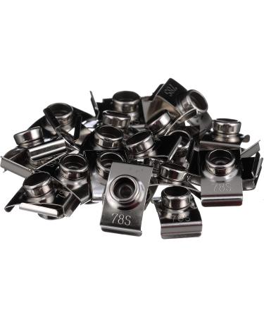 Seachoice 7/8 Stainless Steel Windshield Clips - Pack of 30 - Buy Online on GoSupps.com