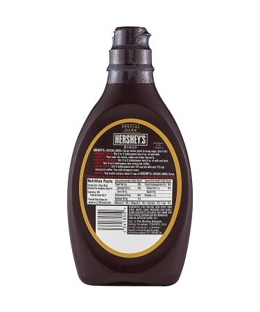 Hershey's Special Dark Syrup 22 oz Bottle - 3 Pack | Rich & Decadent Chocolate Sauce - Buy Online on GoSupps.com